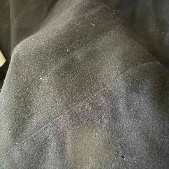 Vintage Armani Collezioni Black Poly Techno Lightweight Belted Trench Coat. - Picture 15 of 15